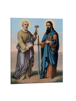 quadro-religioso-san-pietro-e-paolo-in-ceramica-artigianale-disponibile-sul-nostro-e-shop-per-celebrare-la-fede-e-il-coraggio-dei-due-apostoli-pilastri-della-chiesa-e-guide-spirituali-per-tutti-i-fedeli
