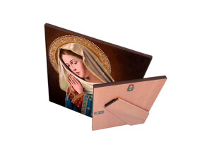 quadro-religioso-madonna-del-rosario-in-ceramica-artigianale-disponibile-online-che-raffigura-la-vergine-che-guida-nella-preghiera-del-rosario-simbolo-di-protezione-speranza-e-devozione-mariana