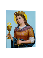 quadro-religioso-santa-barbara-in-ceramica-artigianale-ordinabile-online-per-ricordare-la-protezione-e-la-forza-della-martire-simbolo-di-coraggio-e-intercessione-per-i-fedeli-in-situazioni-pericolose