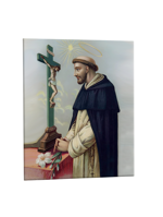 quadro-religioso-san-domenico-di-guzman-in-ceramica-artigianale-acquistabile-online-per-onorare-la-vita-di-santita-e-la-predicazione-del-santo-fondatore-dei-domenicani