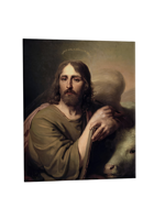 quadro-religioso-san-luca-evangelista-in-ceramica-artigianale-acquistabile-direttamente-sul-nostro-sito-per-celebrare-la-devozione-e-il-dono-della-guarigione-patrono-dei-medici-e-degli-artisti