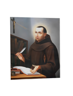 quadro-religioso-san-carlo-da-sezze-in-ceramica-artigianale-disponibile-online-per-venerare-la-vita-umile-e-la-santita-del-santo-francescano