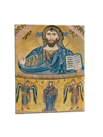 quadro-religioso-cristo-pantocratore-dalla-cattedrale-di-cefalu-in-ceramica-artigianale-disponibile-per-lacquisto-online-per-portare-a-casa-licona-originale