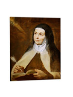 quadro-religioso-santa-teresa-davila-in-ceramica-artigianale-pronto-per-lacquisto-online-che-raffigura-la-mistica-e-riformatrice-del-carmelo-simbolo-di-preghiera-intensa-saggezza-spirituale-e-dedizione-alla-vita-contemplativa