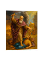 quadro-religioso-santelia-in-ceramica-artigianale-ordinabile-online-per-celebrare-la-sua-vita-di-profezia-e-dedizione-a-dio-simbolo-di-fede-coraggio-e-guida-spirituale-per-i-devoti