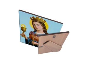 quadro-religioso-santa-barbara-in-ceramica-artigianale-ordinabile-online-per-ricordare-la-protezione-e-la-forza-della-martire-simbolo-di-coraggio-e-intercessione-per-i-fedeli-in-situazioni-pericolose