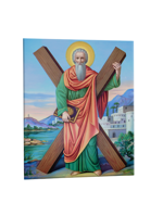 quadro-religioso-santandrea-in-ceramica-artigianale-acquistabile-online-per-celebrare-la-fede-e-il-coraggio-del-discepolo-di-cristo-patrono-dei-pescatori-e-modello-di-dedizione-apostolica