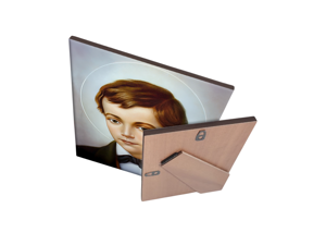 quadro-religioso-san-domenico-savio-in-ceramica-artigianale-disponibile-online-per-onorare-la-santita-giovanile-e-la-protezione-dei-ragazzi-secondo-lesempio-di-don-bosco