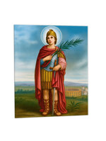 quadro-religioso-san-fermo-in-ceramica-artigianale-acquistabile-online-che-rappresenta-il-martire-e-la-sua-fermezza-nella-fede-simbolo-di-coraggio-perseveranza-e-protezione-per-i-devoti