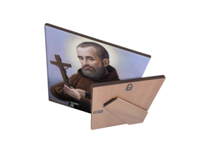 quadro-religioso-san-bernardo-da-corleone-in-ceramica-artigianale-acquistabile-online-per-venerare-la-vita-esemplare-e-la-protezione-dei-fedeli-secondo-il-carisma-francescano