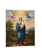 quadro-religioso-madonna-con-bambino-e-angeli-in-ceramica-artigianale-da-ordinare-comodamente-online-che-raffigura-la-vergine-con-gesu-circondati-da-angeli-simbolo-di-amore-materno-protezione-divina-e-dolcezza-spirituale