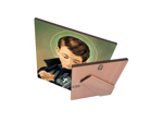 quadro-religioso-san-gabriele-delladdolorata-in-ceramica-artigianale-acquistabile-online-per-celebrare-la-sua-vita-di-preghiera-e-dedizione-alla-vergine-addolorata-esempio-di-purezza-fede-e-guida-spirituale-per-i-giovani