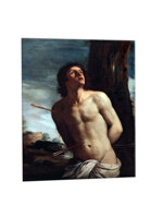 quadro-religioso-san-sebastiano-in-ceramica-artigianale-acquistabile-online-per-celebrare-il-coraggio-e-la-fede-incrollabile-del-martire-patrono-dei-soldati-e-simbolo-di-protezione-spirituale