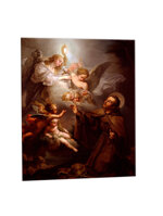 quadro-religioso-san-pasquale-baylon-in-ceramica-artigianale-pronto-per-lacquisto-online-che-ritrae-il-santo-francescano-noto-per-la-sua-devozione-alleucaristia-simbolo-di-umilta-fede-profonda-e-amore-per-cristo