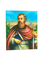 quadro-religioso-san-paolo-apostolo-in-ceramica-artigianale-acquistabile-online-per-celebrare-la-sua-testimonianza-di-fede-e-diffusione-del-vangelo-simbolo-di-coraggio-dedizione-e-guida-spirituale-per-i-devoti