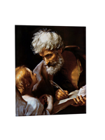 quadro-religioso-san-matteo-evangelista-in-ceramica-artigianale-acquistabile-comodamente-online-per-studiosi-fedeli-e-appassionati-di-arte-sacra