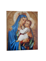 quadro-religioso-beata-vergine-maria-del-monte-carmelo-in-ceramica-artigianale-acquistabile-online-per-onorare-la-devozione-carmelitana-e-la-protezione-spirituale-dei-fedeli