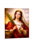 quadro-religioso-santa-apollonia-in-ceramica-artigianale-da-ordinare-comodamente-online-patrona-dei-dentisti-degli-igienisti-dentali-e-di-chi-soffre-di-malattie-dei-denti-o-mal-di-denti