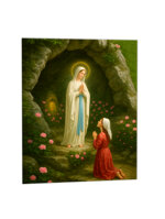 quadro-religioso-madonna-di-lourdes-in-ceramica-artigianale-disponibile-online-che-ritrae-lapparizione-della-vergine-a-bernadette-soubirous-simbolo-di-fede-speranza-e-consolazione-per-i-devoti