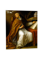 quadro-religioso-san-gregorio-magno-in-ceramica-artigianale-acquistabile-online-per-celebrare-la-sua-vita-di-santita-e-guida-pastorale-simbolo-di-fede-sapienza-e-riforma-della-chiesa