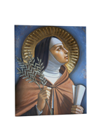 quadro-religioso-santa-chiara-dassisi-in-ceramica-artigianale-acquistabile-online-per-celebrare-la-sua-vita-di-poverta-preghiera-e-dedizione-a-dio-esempio-di-fede-e-umilta-cristiana