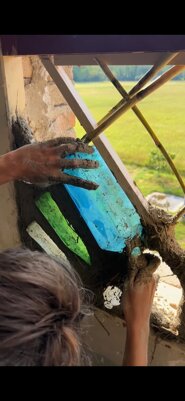 decorazioni con bottiglie