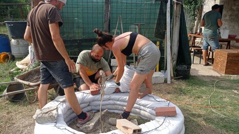 forno in terra cruda