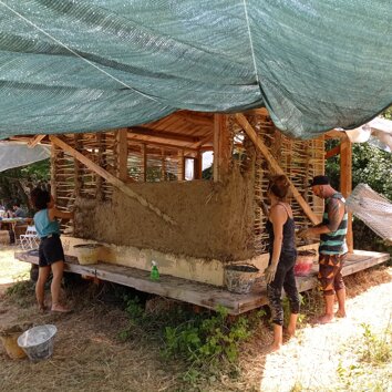 costruire con la terra, workshop, autocostruzione