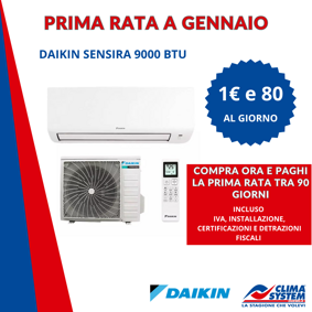 paghi a gennaio 2026 daikin quadro