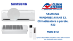 samsung-windfree-avant-s2-climatizzatore-a-parete-r32-9000-btu