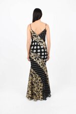 silk-dress-with-marbled-gold-patchwork