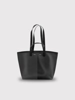 le-pratique-bimatiere-small-leather-and-pvc-shoulder-bag