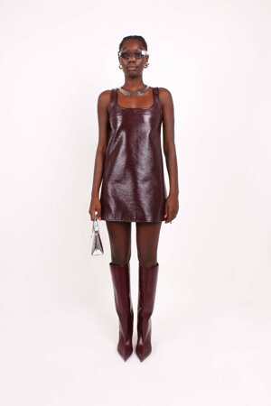 reedition-vinyl-mini-dress