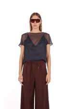boxy-sheer-silk-organza-blouse-with-matching-camisole