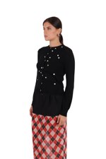 cardigan-featuring-decorative-button-appliques