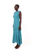 marled-mesh-dress-with-asymmetric-skirt