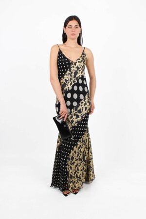silk-dress-with-marbled-gold-patchwork