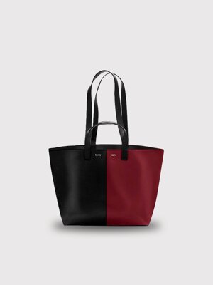 le-pratique-bimatiere-small-leather-and-pvc-shoulder-bag