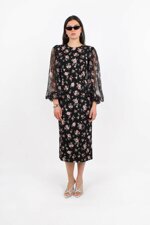 floral-print-charmeuse-dress
