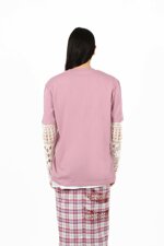 crochet-sleeve-t-shirt