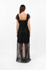 long-lace-and-satin-dress