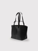 le-pratique-bimatiere-small-leather-and-pvc-shoulder-bag