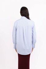 blue-striped-shirt-with-logo