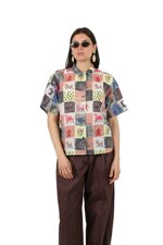 short-sleeve-patchwork-shirt