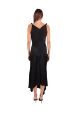 strapless-crepe-midi-dress-with-seam
