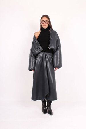 quilted-synthetic-leather-bomber