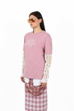crochet-sleeve-t-shirt