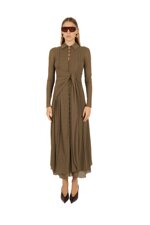 marled-mesh-dress-with-a-front-button-fastening