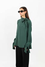 blouse-with-a-neck-tie-and-buttons