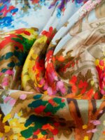 floral-print-silk-scarf